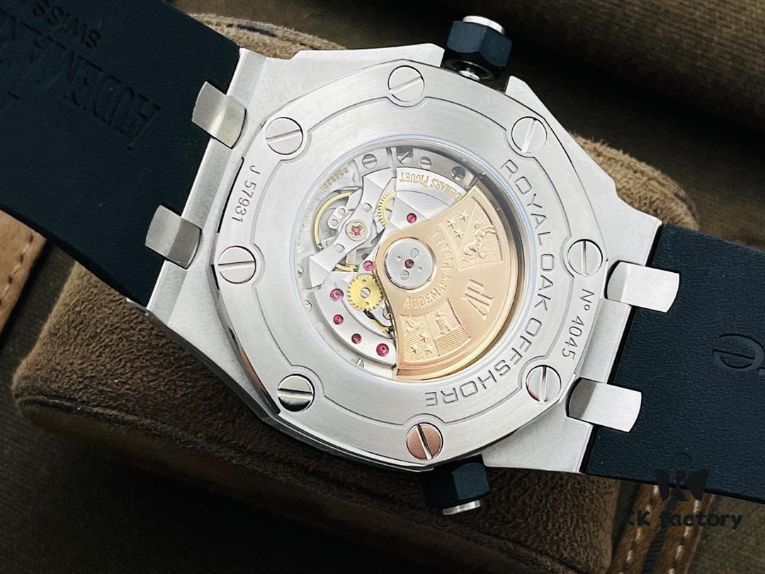 6931a8a5ccd8ab3d7af9d150 JF Factory 2021 Masterpiece V10 Version - Royal Oak Offshore 15710 Transparent Case Back Series Super V10 Upgraded Edition Returns with Power