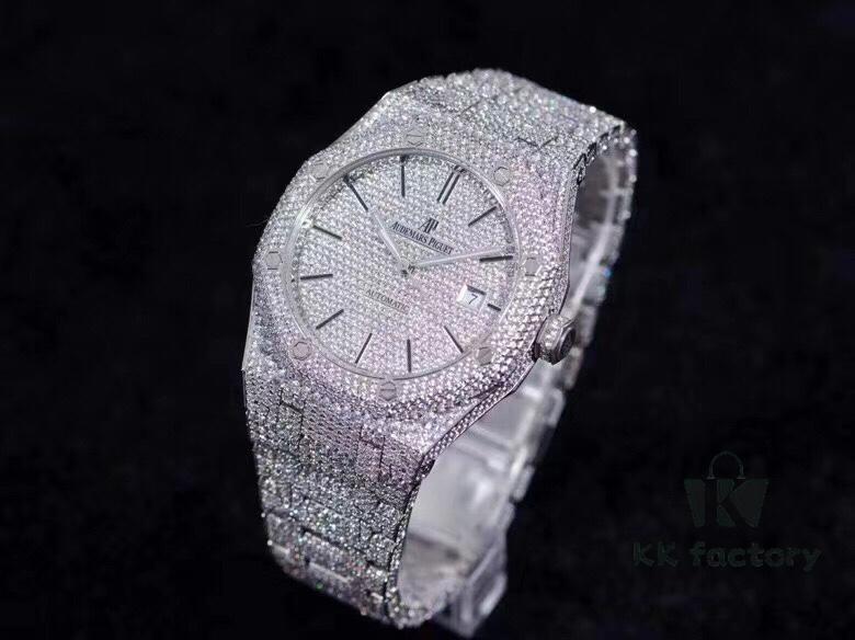 6931a8aeccd8ab3d7af9d1ee Royal Oak 15400 Full Diamond-Paved 'Full Sky of Stars' Series Limited Arrival