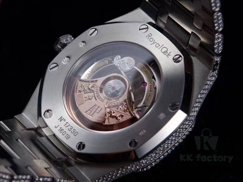 6931a8afccd8ab3d7af9d1f3 Royal Oak 15400 Full Diamond-Paved 'Full Sky of Stars' Series Limited Arrival