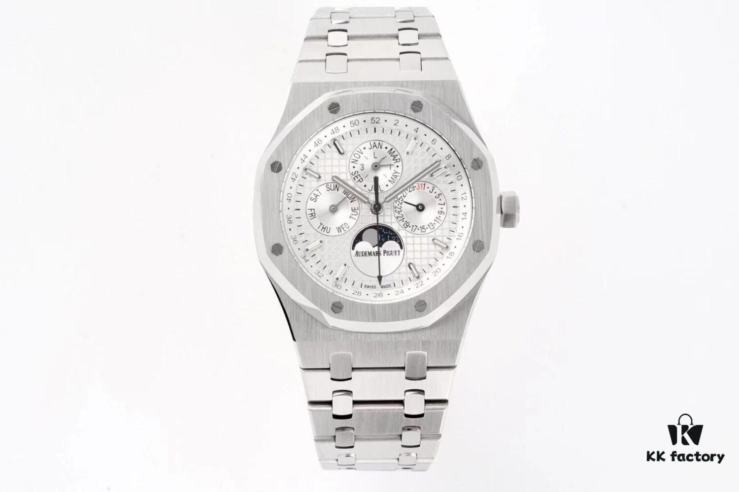 BF New Arrival AP Audemars Piguet Royal Oak Series Multi-Function Watch 26574, 26606