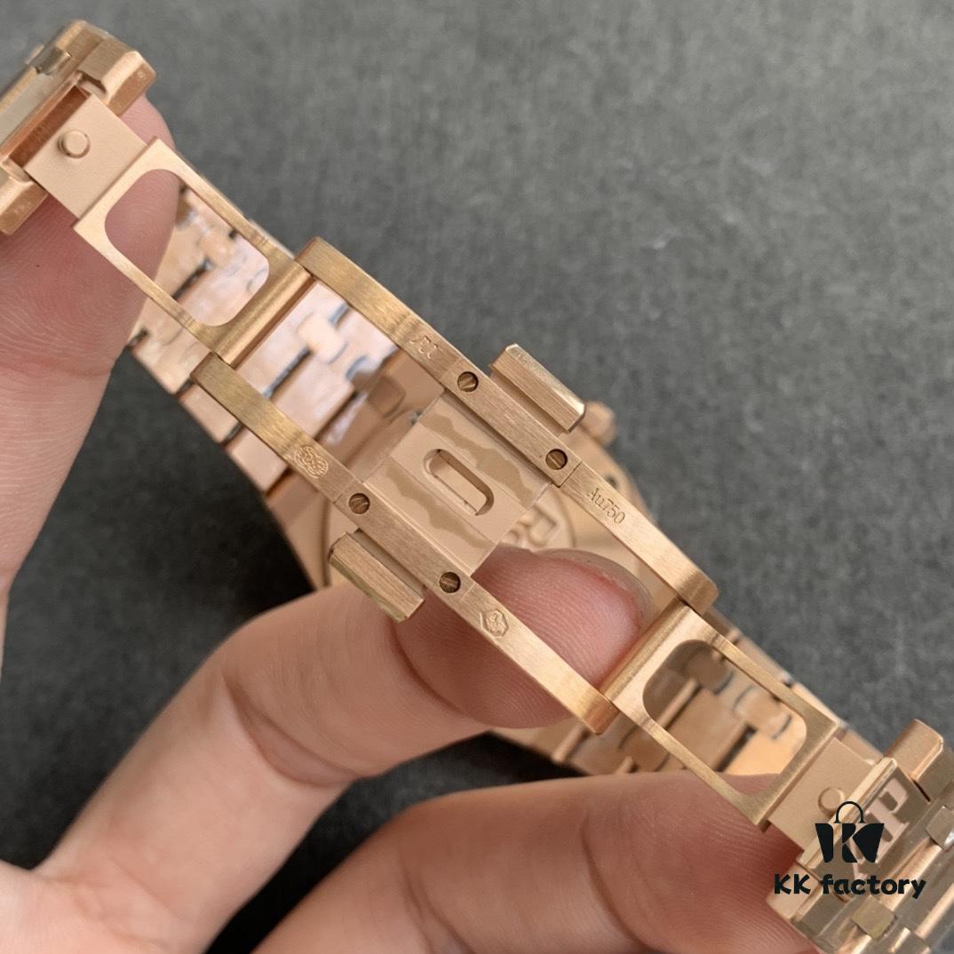 6931a8b2ccd8ab3d7af9d228 JF Production Arrives AP Women's Watch Hard to Find Even at Boutiques! Royal Oak Series Ladies' Watch with Model Number 67651ST.ZZ.1261ST.01