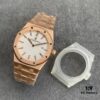 6931a8b2ccd8ab3d7af9d22a JF Production Arrives AP Women's Watch Hard to Find Even at Boutiques! Royal Oak Series Ladies' Watch with Model Number 67651ST.ZZ.1261ST.01