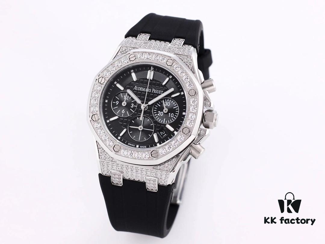 6931a8b3ccd8ab3d7af9d234 AP Series: Royal Oak Offshore Ladies Chronograph Watch