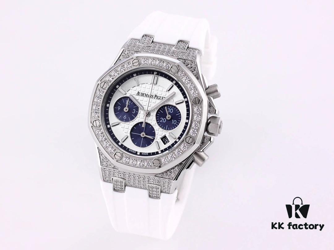 6931a8b3ccd8ab3d7af9d235 AP Series: Royal Oak Offshore Ladies Chronograph Watch