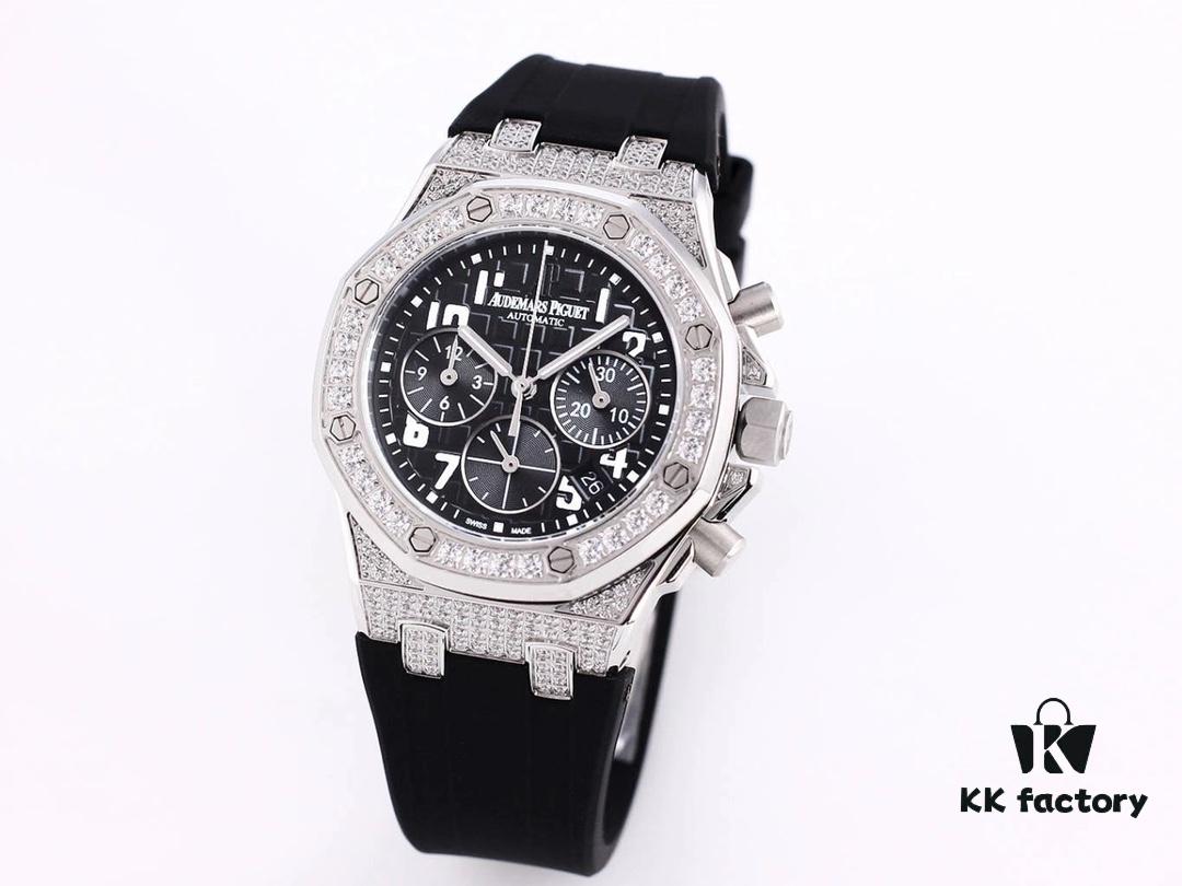 6931a8b3ccd8ab3d7af9d236 AP Series: Royal Oak Offshore Ladies Chronograph Watch