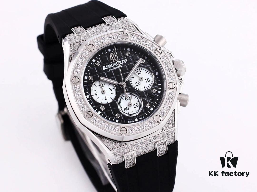 6931a8b3ccd8ab3d7af9d239 AP Series: Royal Oak Offshore Ladies Chronograph Watch