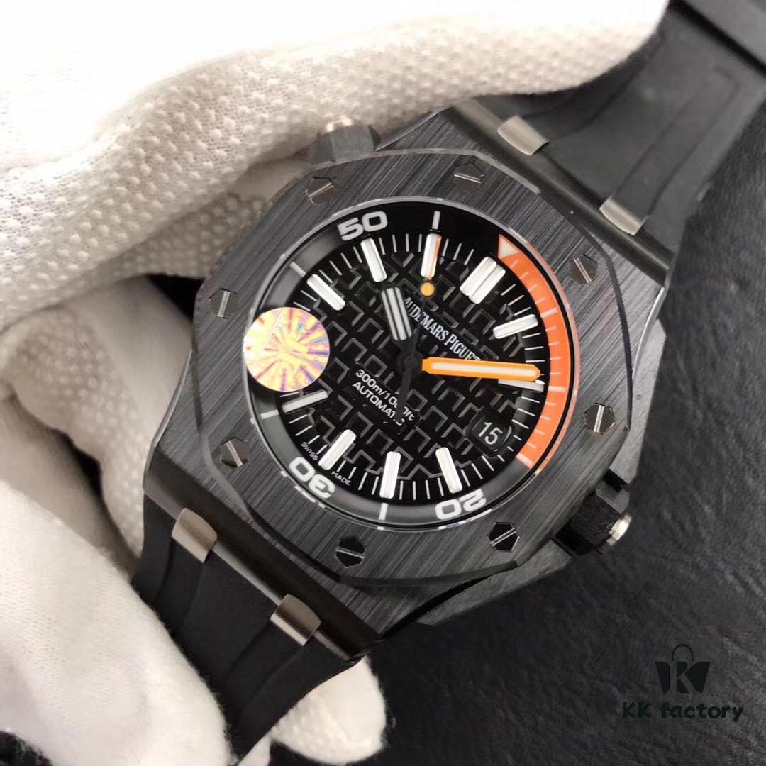 6931a8b6ccd8ab3d7af9d275 XF New Arrival A.P Royal Oak Offshore DIVER Upgrade Version Ceramic Case 15707