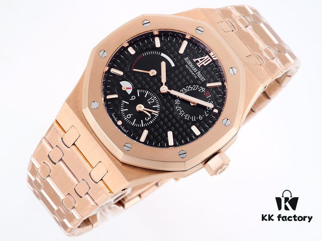 6931a8b9ccd8ab3d7af9d2a0 TWA Release Latest Overseas Novelty - Finally a Replica Detox Version Arrives: Dual Time Zone, AP Audemars Piguet Royal Oak 26120ST.OO.1220ST.01, Featuring Caliber 2329/2846 Automatic Movement, 316L Stainless Steel Case, 41mm x 13.5mm, Scratch-Resistant Sapphire Crystal with Functions Including Hours, Minutes, Date, Power Reserve Indicator, Second Time Zone, and 24-Hour Display, Luminescent Hands, Original Folding Clasp with Clear Logo