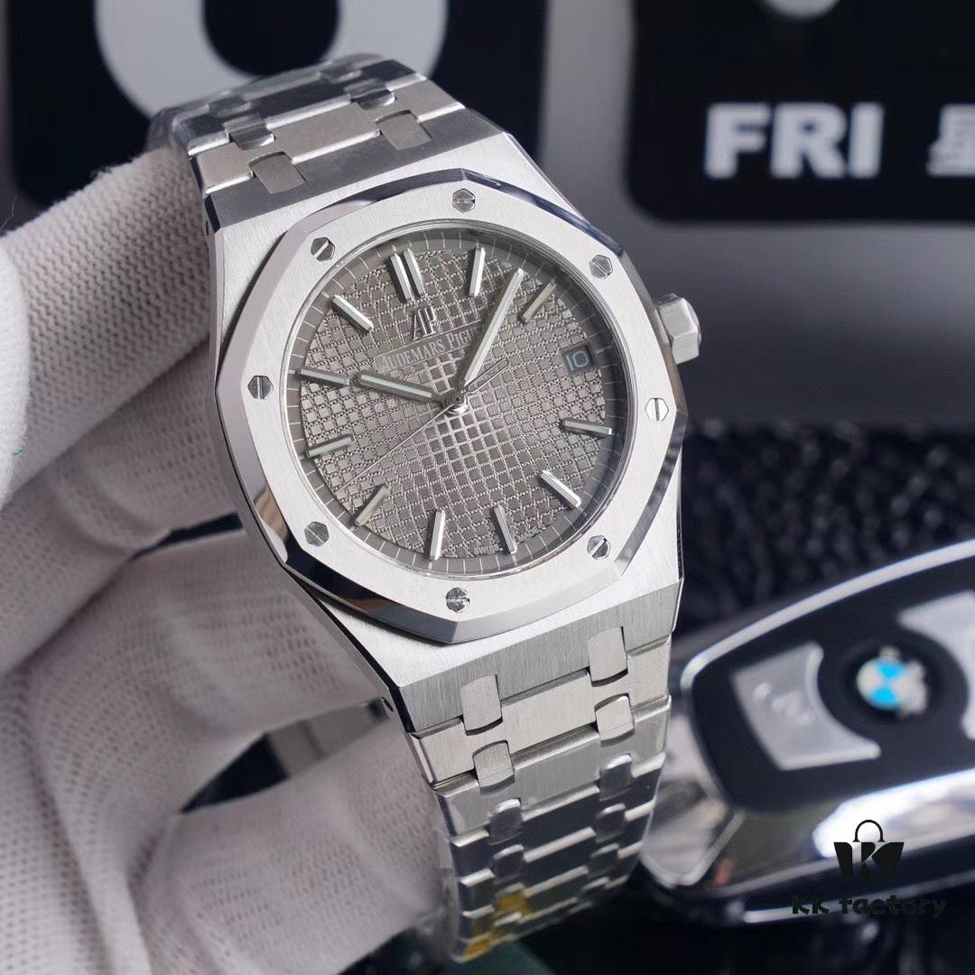 6931a8baccd8ab3d7af9d2af TW Taiwan Factory Royal Oak Series 15500ST Global Launch, Equipped with Brand New 9015-Based Calibre.4302 Original Movement