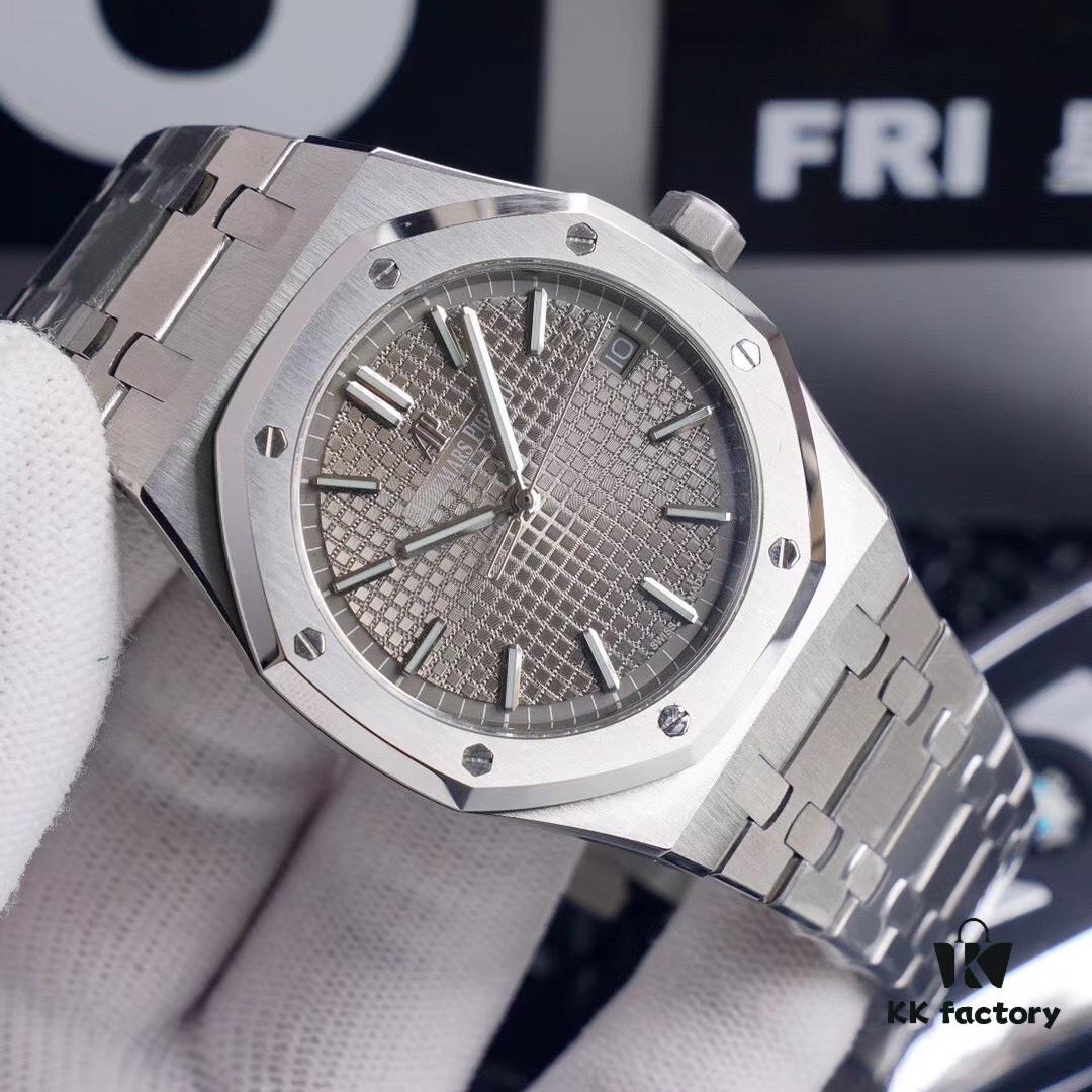 6931a8baccd8ab3d7af9d2b1 TW Taiwan Factory Royal Oak Series 15500ST Global Launch, Equipped with Brand New 9015-Based Calibre.4302 Original Movement
