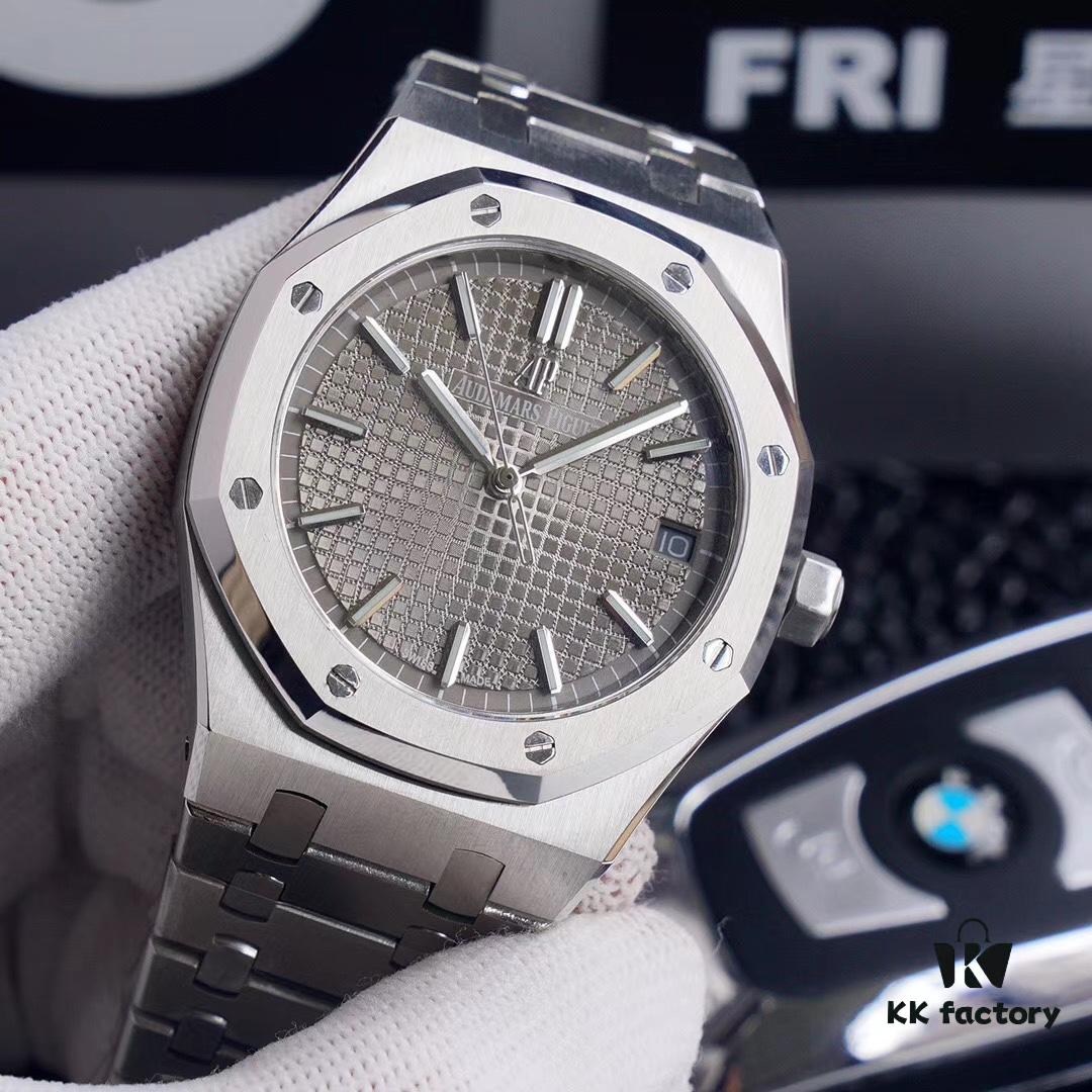 6931a8baccd8ab3d7af9d2b2 TW Taiwan Factory Royal Oak Series 15500ST Global Launch, Equipped with Brand New 9015-Based Calibre.4302 Original Movement