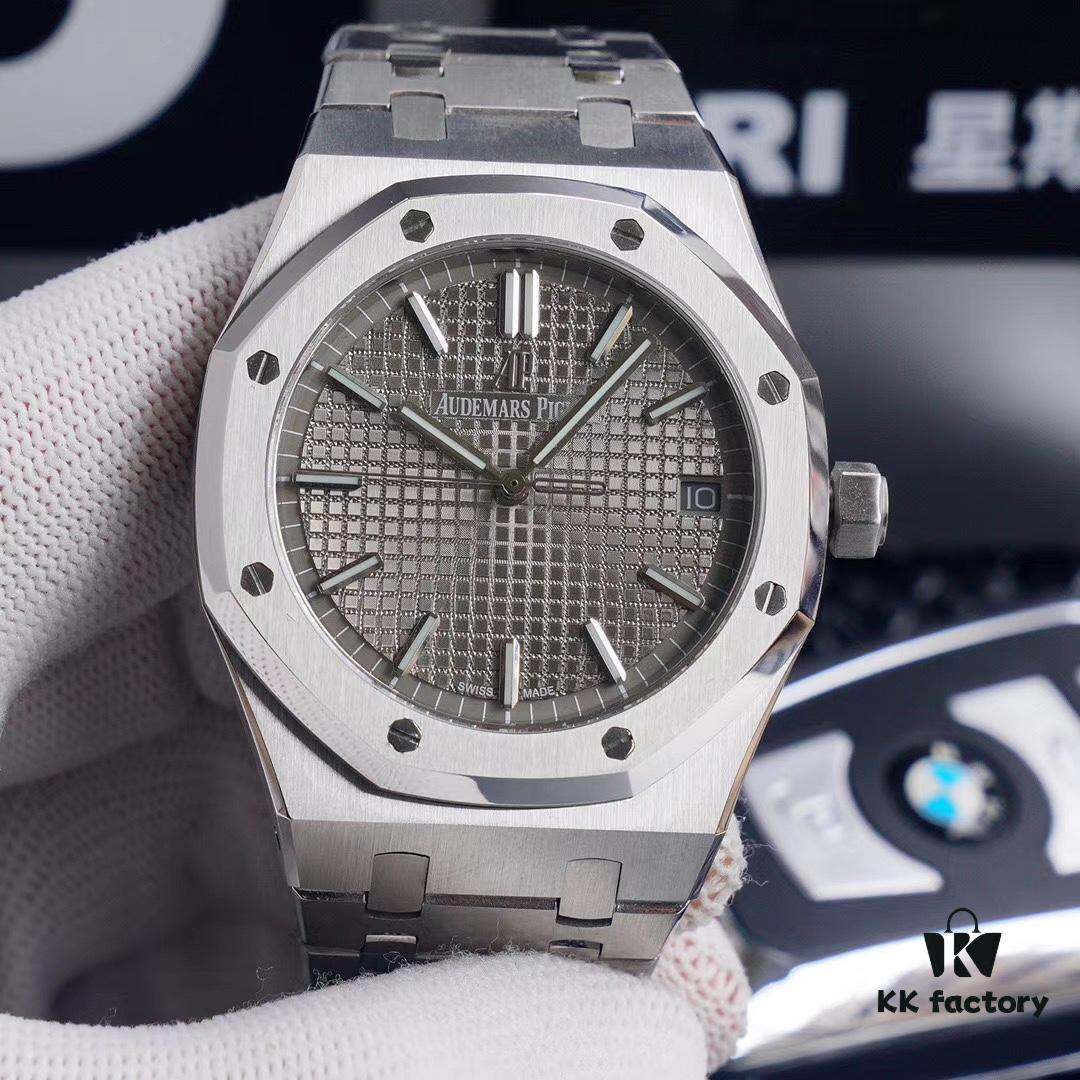 6931a8baccd8ab3d7af9d2b3 TW Taiwan Factory Royal Oak Series 15500ST Global Launch, Equipped with Brand New 9015-Based Calibre.4302 Original Movement