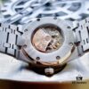 6931a8bbccd8ab3d7af9d2c4 AP Royal Oak Offshore Series! Dial adorned with BOY Tapisserie openwork decoration, delivering a stronger visual impact. The 41mm watch aligns with modern trends, highlighting masculine charisma, brilliantly radiant with substantial texture, featuring an openwork movement, scratch-resistant glass, 316 stainless steel case, and 361 stainless steel bracelet, epitomizing the ultimate classic in vibrant men's timepieces