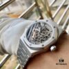 6931a8bbccd8ab3d7af9d2c6 AP Royal Oak Offshore Series! Dial adorned with BOY Tapisserie openwork decoration, delivering a stronger visual impact. The 41mm watch aligns with modern trends, highlighting masculine charisma, brilliantly radiant with substantial texture, featuring an openwork movement, scratch-resistant glass, 316 stainless steel case, and 361 stainless steel bracelet, epitomizing the ultimate classic in vibrant men's timepieces