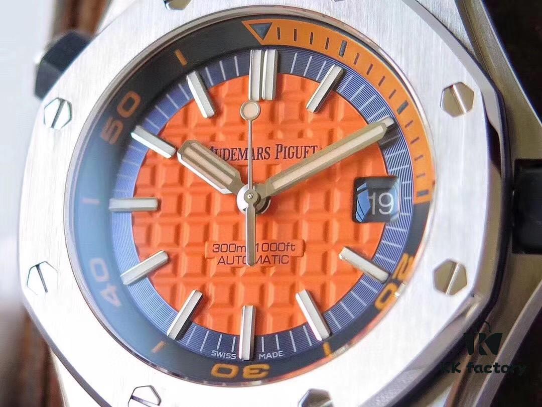 Limited Arrival [Color] JF Fine Royal Oak Fruit Dial Three-Hand Watch 42mm, Replica 3120 Movement