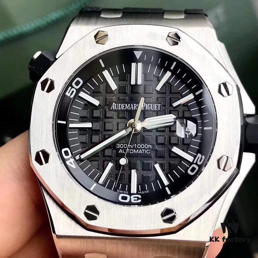 6931a8bfccd8ab3d7af9d2ff Wholesale Direct! Authentic-Look AP Royal Oak Offshore Model 15703 – The Most Masculine Men's Watch Series in the World