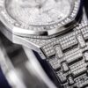 6931a8c1ccd8ab3d7af9d32e TZ Audemars Piguet Royal Oak Series 15452 Men's Full Diamond Sky-Dweller Watch with Hand-Set Moissanite