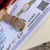 Exclusive New Arrival Ferragamo STYLE Series Diamond-Paved Ladies' Quartz Watch, 12 Genuine 1.0 vs-Grade Diamonds