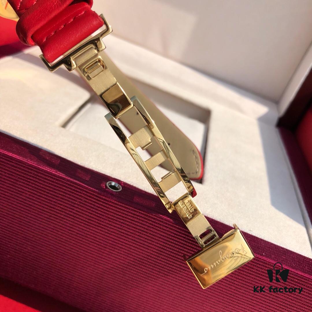 6931a8c9ccd8ab3d7af9d3ab Exclusive Model, Special Channel Product, Authenticity Guaranteed with Tenfold Compensation for Counterfeit, Limited Stock Available. Salvatore Ferragamo Quartz Women's Watch, 33mm Case Diameter, Anti-Reflective Sapphire Crystal