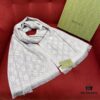 6931a8d6ccd8ab3d7af9d3b8 Classic Upgrade - Gray GUCI Double-Sided Jacquard Wool Scarf