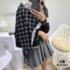6931a8d7ccd8ab3d7af9d3c6 GUCCI (Gucci) 2021 Latest Masterpiece: Exquisite Double G Pattern Cashmere Scarf
