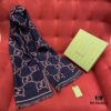 6931a8d9ccd8ab3d7af9d3f4 GUCCI 2021 Latest Scarf - Double-Sided Jacquard, Two-Tone Plaid Design, Must-Have Winter Accessory