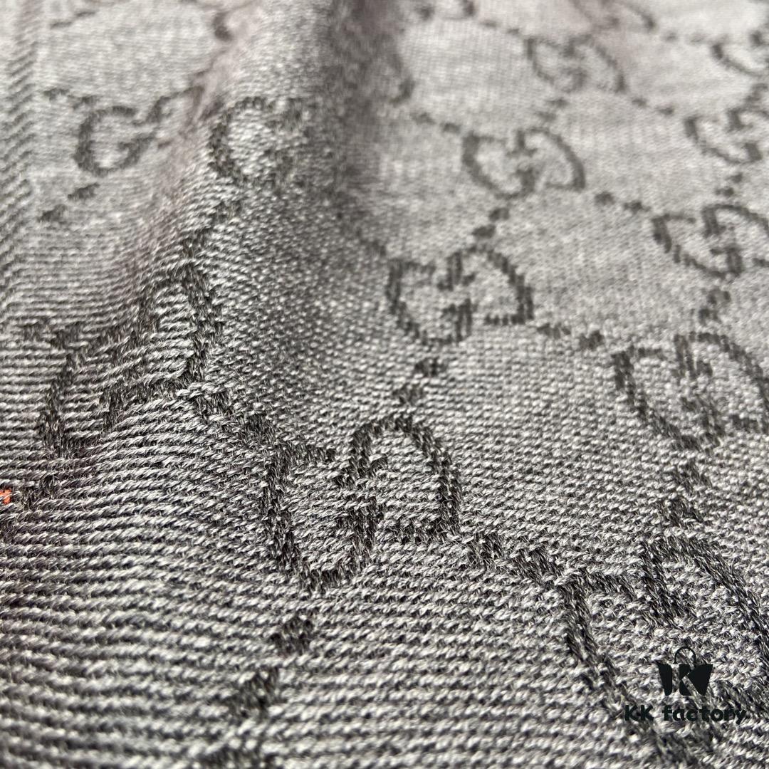 6931a8dbccd8ab3d7af9d40a Classic Upgrade - Black Gray | GUCCI This is the Original Divine Aesthetic Design, So Elegant and Generous, Exceptionally Valuable, Double-Sided 3D Jacquard Technique, Wearable on Both Sides, 100% Wool, Extremely Soft, Non-Irritating to Skin, 48cm*180cm