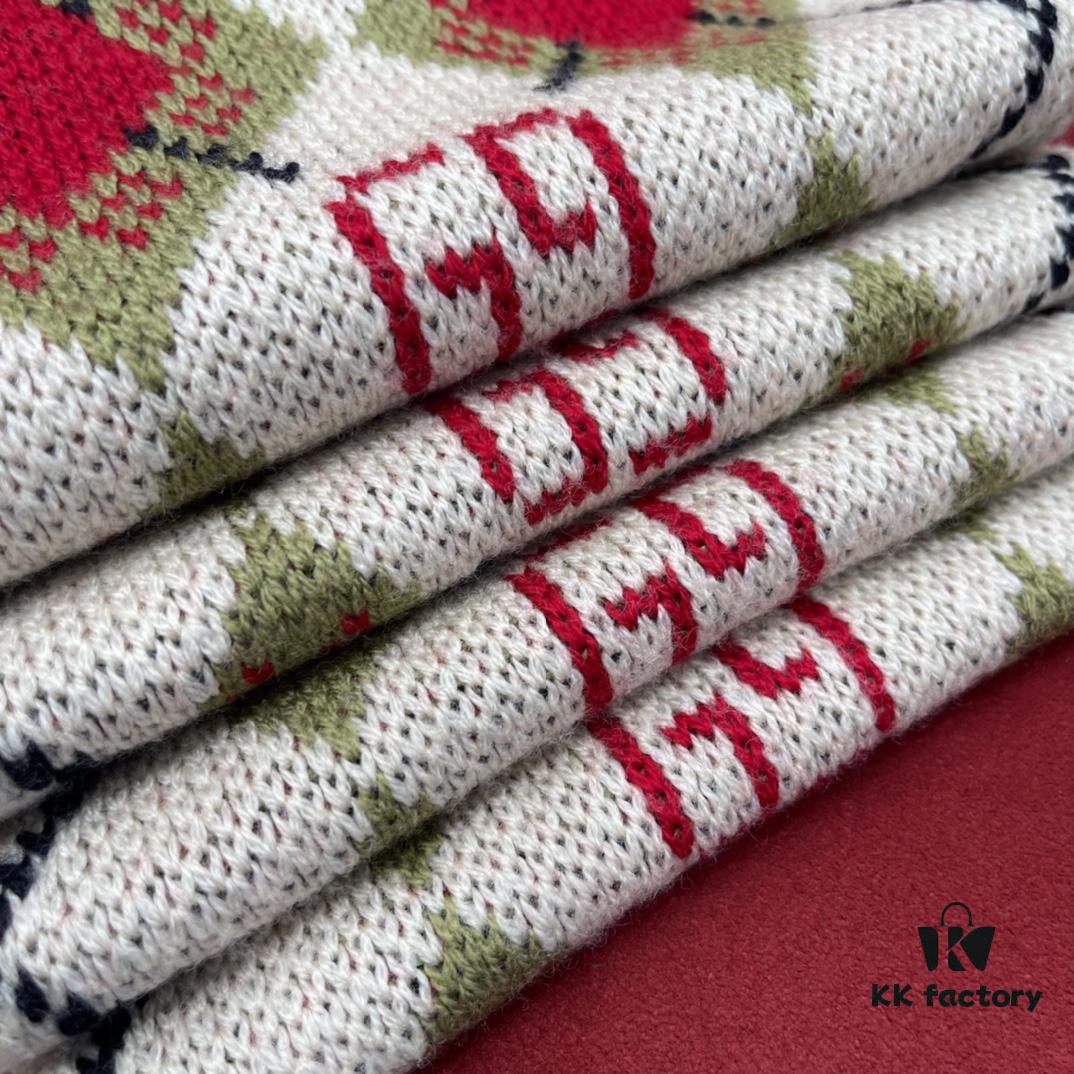 6931a8dcccd8ab3d7af9d41b Bestseller GUCCI Geometric Pattern Kids' Scarf, Adorable Style Suitable for Adults Too – Vintage Charm, Super Soft and Non-Irritating, 100% Wool, 16*140cm