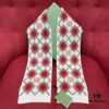 6931a8dcccd8ab3d7af9d420 Bestseller GUCCI Geometric Pattern Kids' Scarf, Adorable Style Suitable for Adults Too – Vintage Charm, Super Soft and Non-Irritating, 100% Wool, 16*140cm