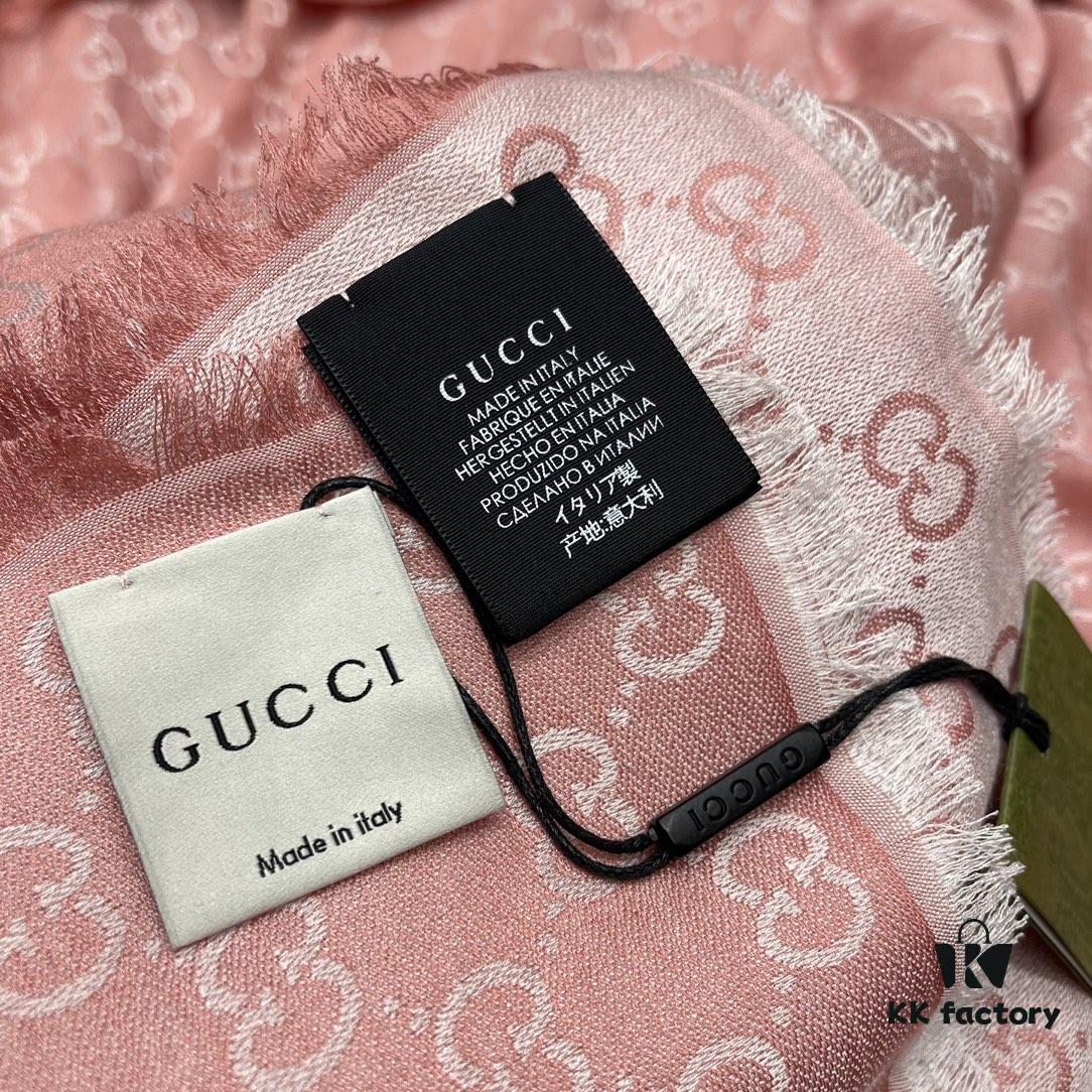 6931a8deccd8ab3d7af9d444 New Arrival - GUCCI Classic Style Scarf, 80% Wool and 20% Mulberry Silk, 140*140CM