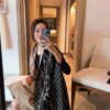 GG Pattern Fabric with Stylish Letter Design