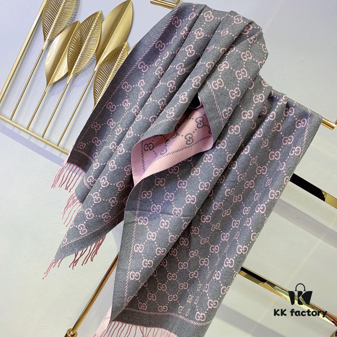 6931a8e3ccd8ab3d7af9d48f GUCCI (Gucci) 2020 Latest Masterpiece: Elegant and Timeless Scarf with Iconic Double G Design