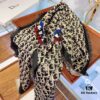 Classic D-Letter Long Scarf – A Timeless Piece to Elevate Elegance and Style