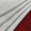 6931a8e7ccd8ab3d7af9d4ce Dior Checkered Pattern Gold Thread Shawl, White - Silk and Wool-Cashmere Blend, 140cm*140cm