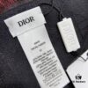 Dior Checkered Pattern Gold Thread Shawl, Black - Silk and Wool-Cashmere Blend, 140cm*140cm