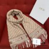 6931a8e9ccd8ab3d7af9d4f0 Khaki Dior Winter Must-Have Super Classic Cashmere Scarf