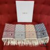 6931a8e9ccd8ab3d7af9d4f5 Khaki Dior Winter Must-Have Super Classic Cashmere Scarf