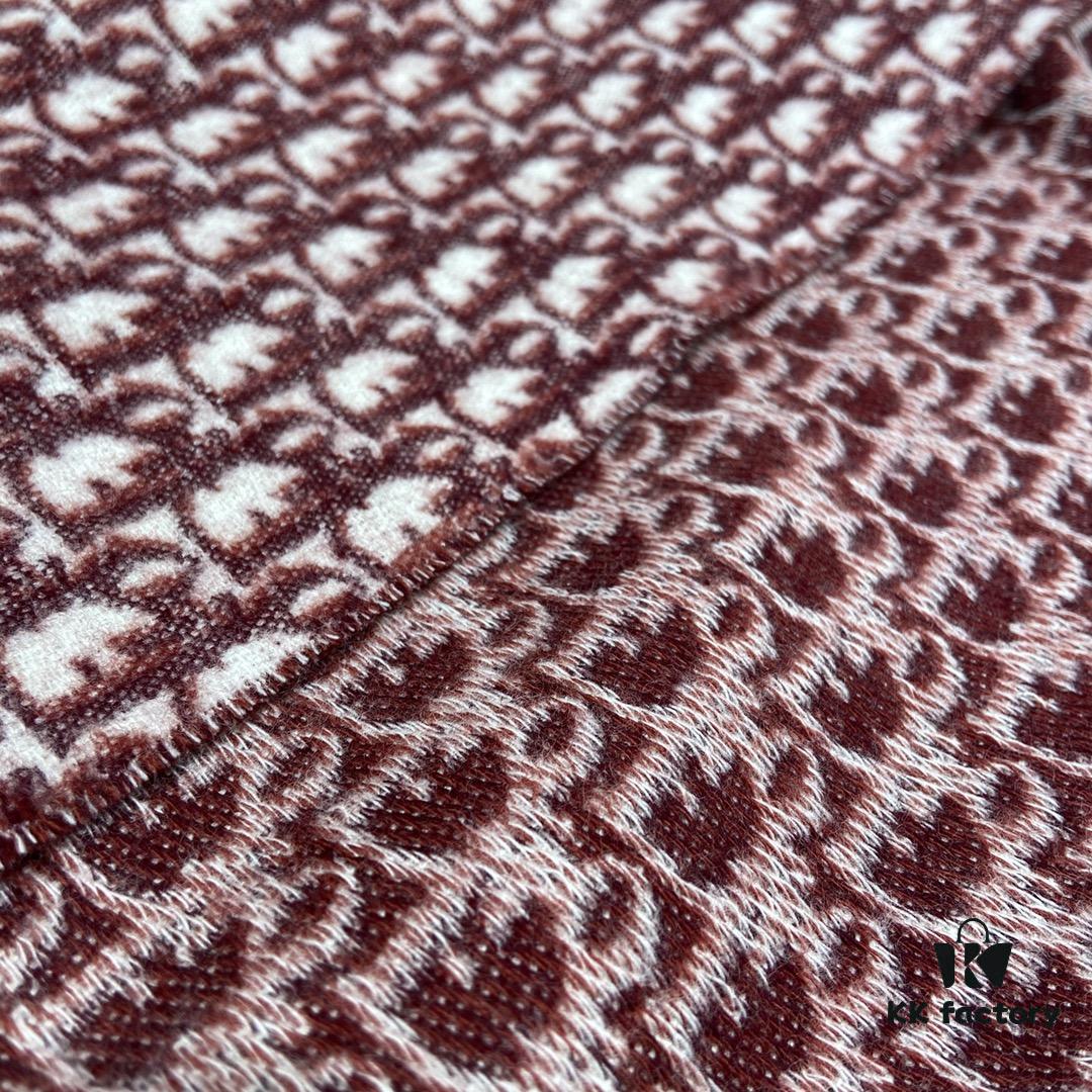 6931a8eaccd8ab3d7af9d4fc RED DIOR Super Hard-to-Get Classic Cashmere Scarf in Winter, Warm and Stylish, 100% Pure Cashmere, Soft and Thick Windproof, 45cm*200cm