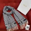 6931a8eaccd8ab3d7af9d50b Blue Dior Winter Must-Have Classic Cashmere Scarf