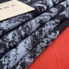 Dior Navy Blue Shawl Reimagines the Iconic Toile de Jouy Pattern with a Faded Effect