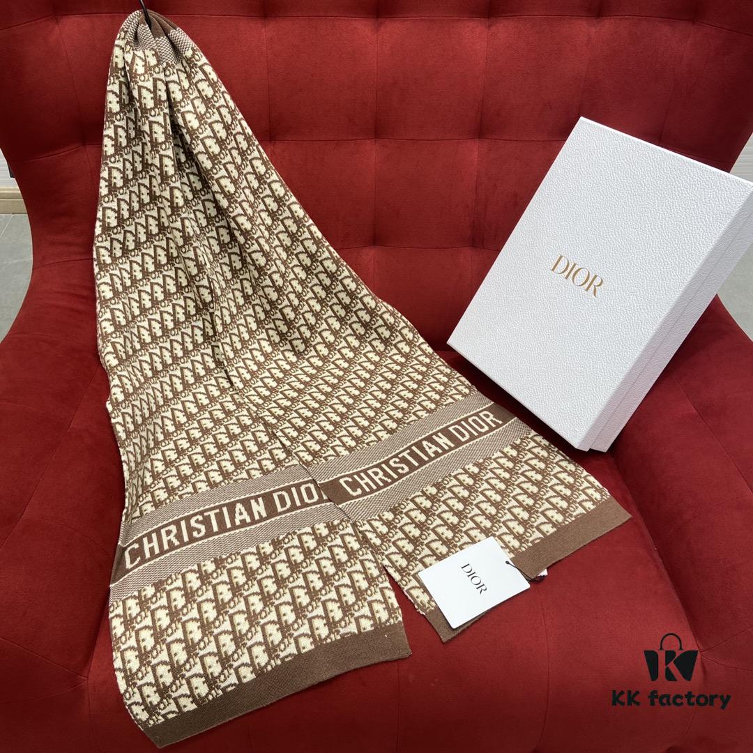 6931a8edccd8ab3d7af9d52d Dior Classic Tilted Monogram Scarf – A Timeless Accessory for Men and Women