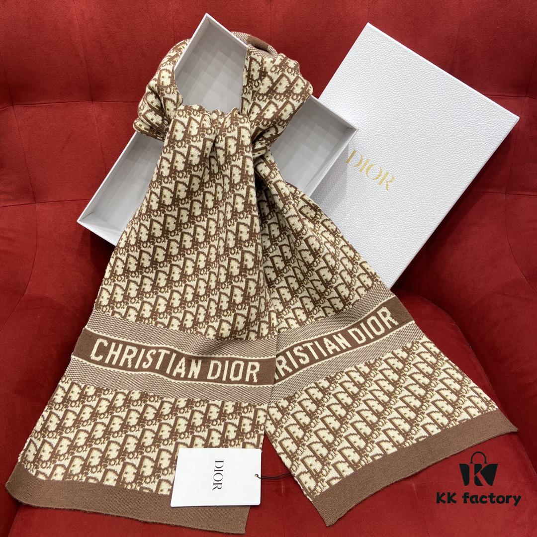 6931a8edccd8ab3d7af9d52f Dior Classic Tilted Monogram Scarf – A Timeless Accessory for Men and Women
