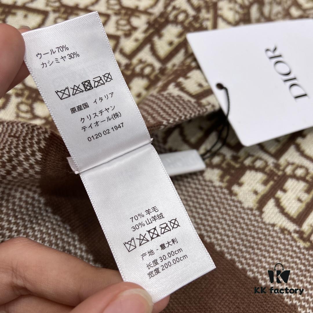 6931a8edccd8ab3d7af9d533 Dior Classic Tilted Monogram Scarf – A Timeless Accessory for Men and Women
