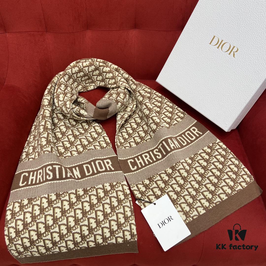 6931a8edccd8ab3d7af9d534 Dior Classic Tilted Monogram Scarf – A Timeless Accessory for Men and Women