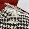 Dior Classic Chic Check Pure Cashmere Hooded Cape – Soft, Cozy and Skin-Friendly, Perfect for Stylish Looks