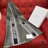 6931a8eeccd8ab3d7af9d548 Gray Dior's Latest Autumn/Winter Preppy Double-Sided Scarf – Extremely Versatile, Two Looks in One