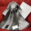 6931a8eeccd8ab3d7af9d54a Gray Dior's Latest Autumn/Winter Preppy Double-Sided Scarf – Extremely Versatile, Two Looks in One