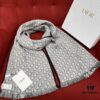 6931a8efccd8ab3d7af9d550 Gray Dior's Latest Autumn/Winter Preppy Double-Sided Scarf – Extremely Versatile, Two Looks in One