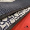 Navy Blue Dior Latest Fall/Winter Collection Preppy Double-Sided Scarf – Extremely Versatile, Two Sides for Two Styles