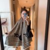 6931a8f0ccd8ab3d7af9d56d Dior Factory Overstock - Fan Bingbing's Same Plaid Shawl, 30% Cashmere 70% Australian Wool Unisex Scarf